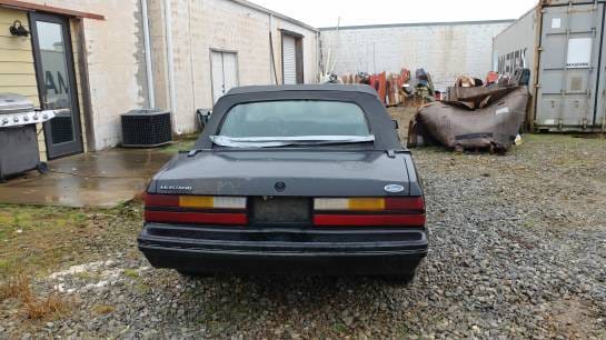 1983 Ford Mustang Convertible  thumbnail 4