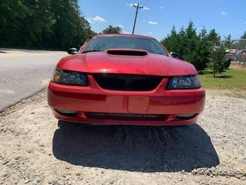2002 FORD MUSTANG 4.6 - RED CONVERTIBLE thumbnail 3