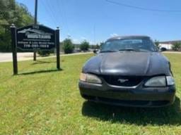 1996 FORD MUSTANG GT CONVERTIBLE- BLACK