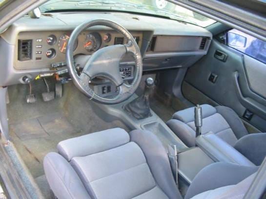 87-93 Ford Mustang Hatchback 2.3 Manual - Black