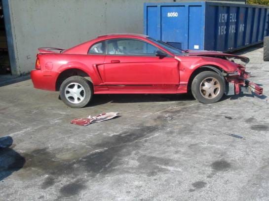 99-04 Ford Mustang Coupe 3.8 Automatic - Red
