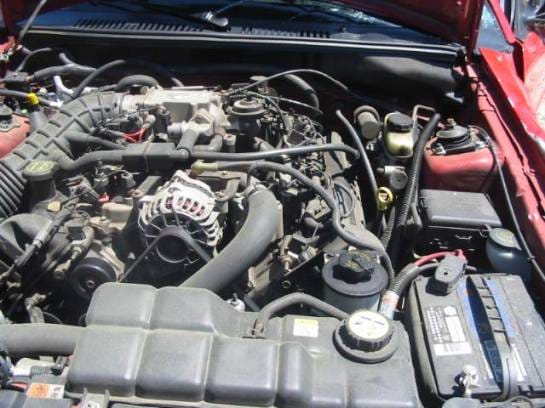 99-04 Ford Mustang Convertible 4.6 Manual - Red