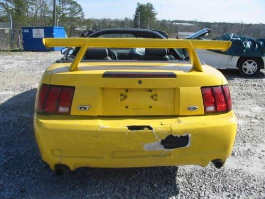 99-04 Ford Mustang Convertible 4.6 Automatic - Yellow