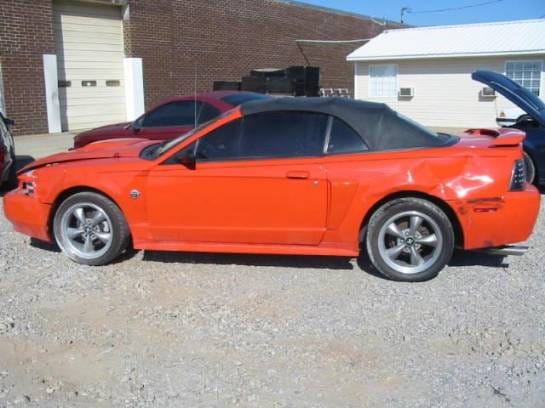 99-04 Ford Mustang Convertible 4.6 Automatic - Orange
