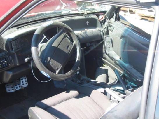 87-93 Ford Mustang Hatchback 5 Manual - Red