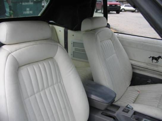87-93 Ford Mustang Convertible 5 - Blue