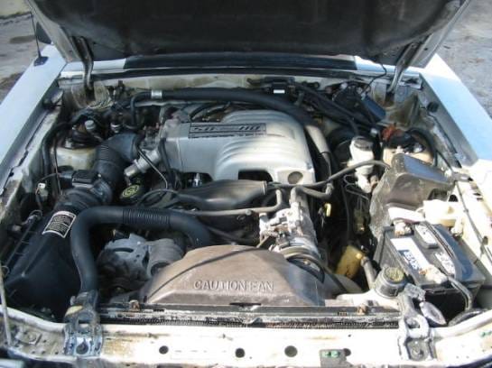 87-93 Ford Mustang Hatchback 5 Manual - Silver
