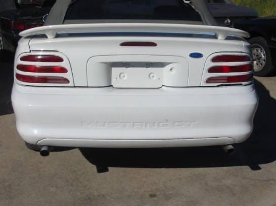 94-98 Ford Mustang Convertible 5 Manual - White
