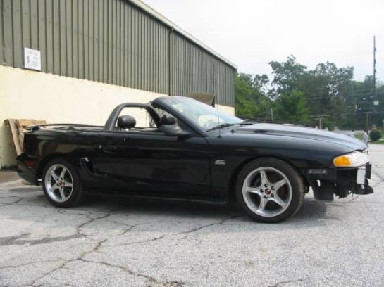 94-98 Ford Mustang Convertible 5 Manual - Black