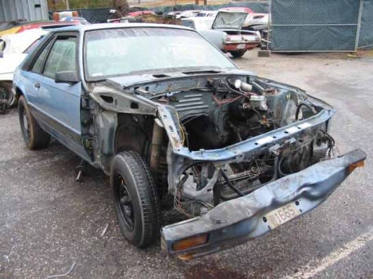 87-93 Ford Mustang Hatchback - Blue