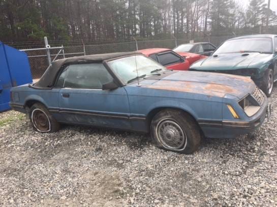 1983 Ford Mustang Convertible
