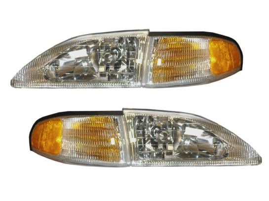 1994-1998 Cobra Headlight with Stock Side Marker *NEW*