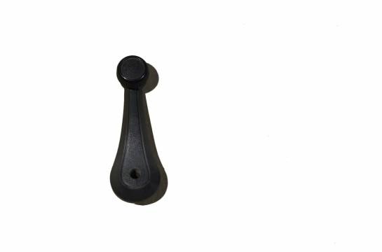 1983-1989 Left Convertible Rear Window Crank, Black