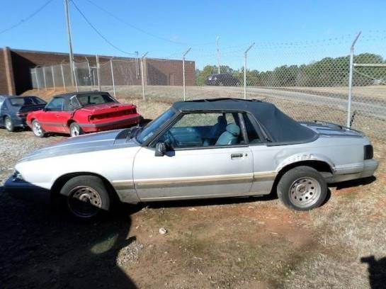 87-93 Ford Mustang Convertible 2.3 Automatic - Silver