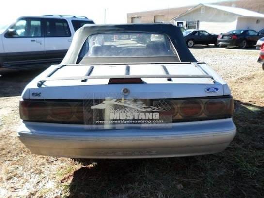 87-93 Ford Mustang Convertible 2.3 Automatic - Silver