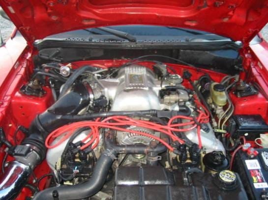 94-98 Ford Mustang Convertible 4.6 Manual - Red