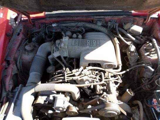 83-86 Ford Mustang Convertible 5 Manual - Red