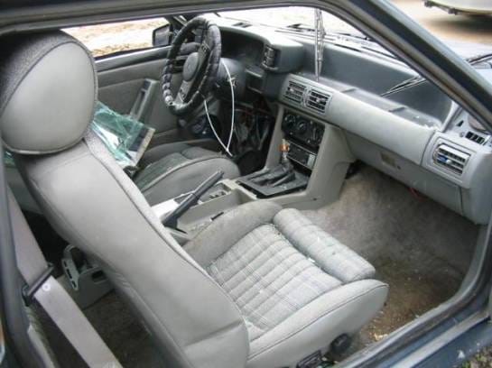 87-93 Ford Mustang Hatchback 5 Manual - Blue