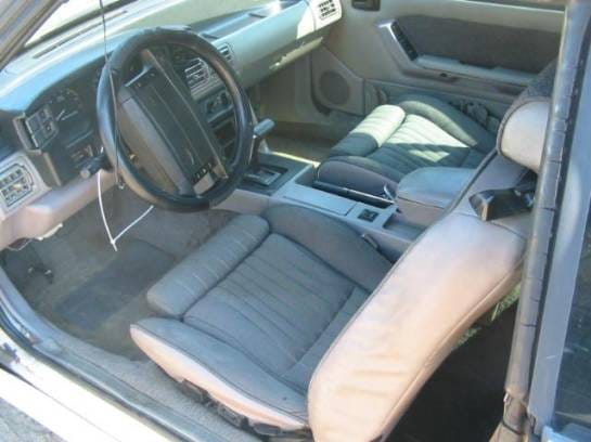 87-93 Ford Mustang Convertible 5 Automatic - White