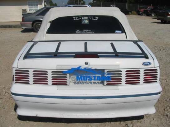 87-93 Ford Mustang Convertible 5 Automatic - White