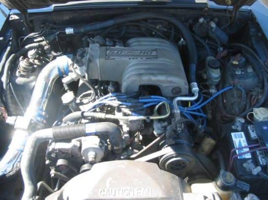 87-93 Ford Mustang Hatchback 5 Manual - Black