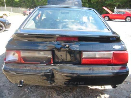 87-93 Ford Mustang Hatchback 5 Manual - Black