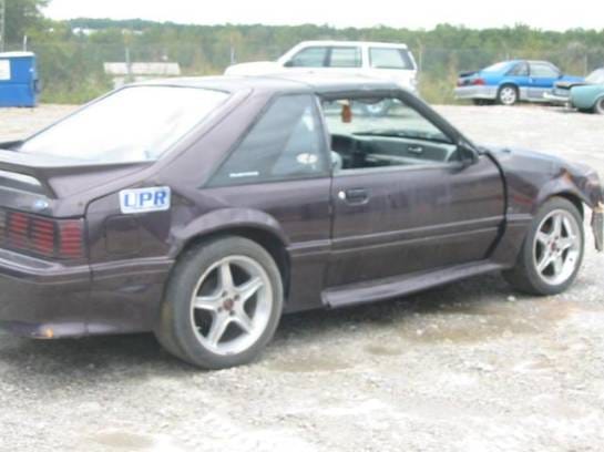 87-93 Ford Mustang Hatchback 5 Manual - Purple