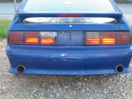 87-93 Ford Mustang Hatchback 5 Manual - Blue