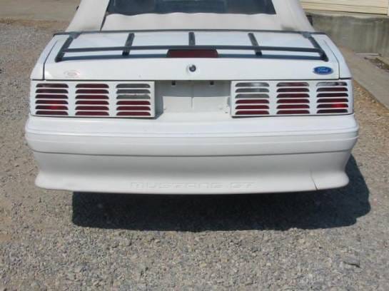 87-93 Ford Mustang Convertible 5 Automatic - White