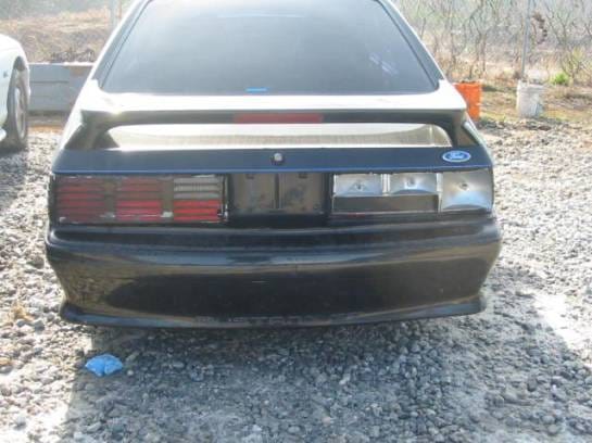 87-93 Ford Mustang Hatchback 5 Manual - Black