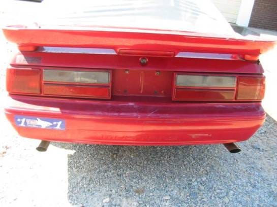 87-93 Ford Mustang Hatchback 5 Manual - Red