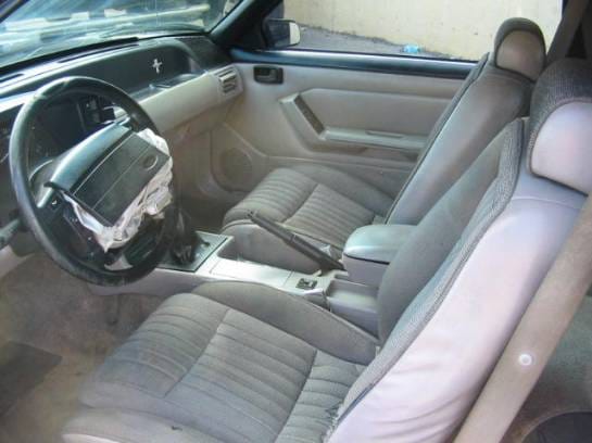 87-93 Ford Mustang Hatchback 5 Manual - Silver