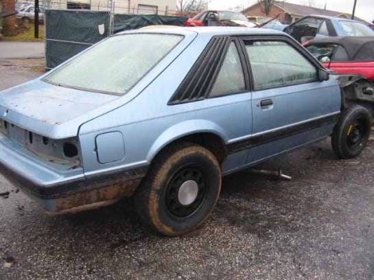 87-93 Ford Mustang Hatchback - Blue