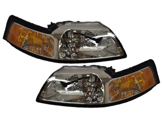 1999-2004 Chrome Housing Headlights *NEW*