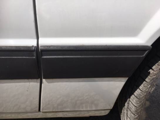 1987-1993 LX Left Side Quarter Molding Front