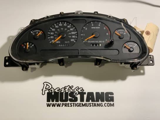 1998 Ford Mustang V6 Instrument Cluster 120mph