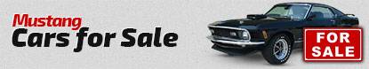 MUSTANG CARS FOR SALE