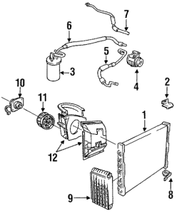 1987-1993 - A/C, Heating, Cooling, and Accessories