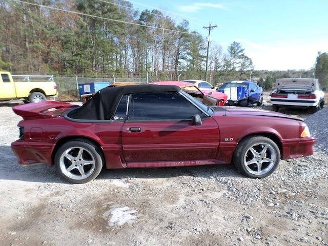 93 ford mustang convertible