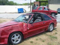 1987 Ford Mustang 5.0 HO T-5 - Red