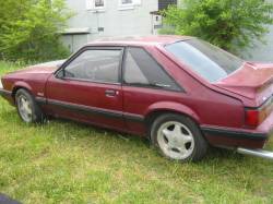 1987 Ford Mustang 5.0 HO AOD - Burgundy