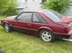 1987 Ford Mustang 5.0 HO AOD - Burgundy