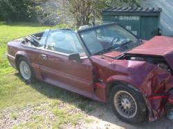 1988 Ford Mustang 5.0 HO Automatic - Red