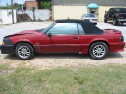 1988 Ford Mustang 5.0 AOD Automatic - Red