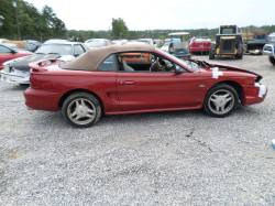 1997  Mustang Convertible 4.6 T45 Red
