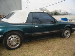 1990 Ford Mustang 4 cyl. Automatic - Green