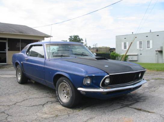 1969 Ford Mustang 351 W - Blue - Image 1