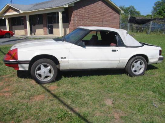 1984 Ford Mustang 5.0 - White - Image 1