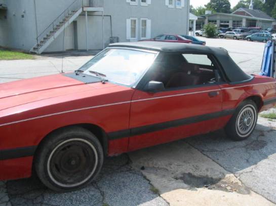 1985 Ford Mustang V6(BLOWN) - Red - Image 1