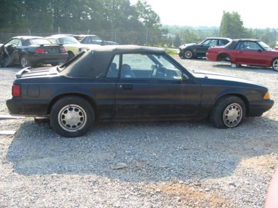 1987 Ford Mustang 5.0 5 Speed - Black - Image 1